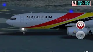 Air Belgium A 330 Neo First Landing 🇧🇪 New Mod Unmatched air traffic control