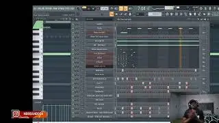 STREAM WITH NDODANDODA making  a gqom  beat