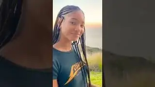 Willow Smith shows off hair style &hearts;️