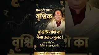 Vrishchik Rashi (Scorpio) &ndash; Vrishchik Rashi February Rashifal 2026 | Scorpio Horoscope February 2026
