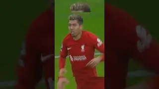 The Moment Bobby Firmino Scored to get the Lead over Arsenal #footballshorts #football