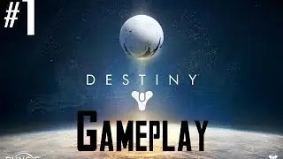 Destiny - Alpha Gameplay - Part 1 - Story Mode Hunter (PS4) 1080p | CenterStrain01