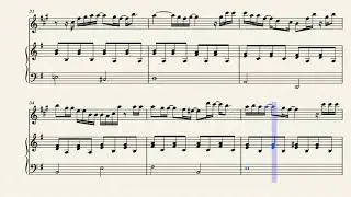 For Fruits Basket for B-flat instrument and piano (tenor sax, trumpet, clarinet)