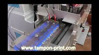automatic plastic disc printing machine