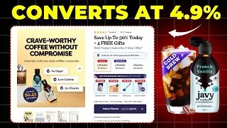 How This SIMPLE Landing Page CHANGE INCREASED Repeat Purchases By 45%
