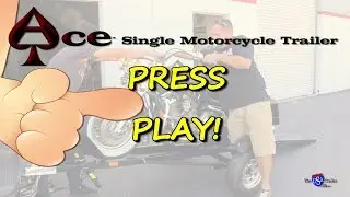 Single Motorcycle Trailer - Ace