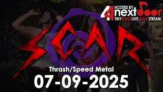 SCAR : Thrash / Speed Metal - LIVE at 44NextDoor Stream stage