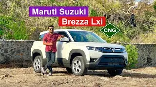 🔥Maruti Suzuki Brezza Lxi CNG 2023💥detailed information Marathi Car News