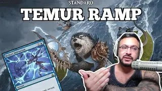 Watch Me Wildly Flail Around! | TEMUR RAMP | Standard Bo3 | MTG Arena