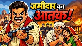 ज़मींदार का आतंक 😭 | गरीब की आह | दिल छू लेने वाली कहानी|Hindi kahaniya |Moral Stories |🥺💯
