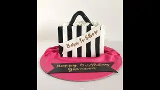Born to Shop Bag Cake