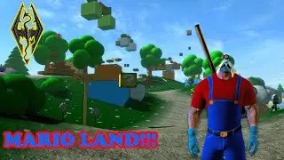 Skyrim Mods - SKOOMA AND MARIO LAND!!! (Funny Moments)