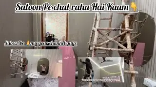 Saloon pa chal raha hai kam watch full video👍🏼subscribe my YouTube channel guyz🙏