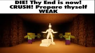 Big Shoe Minos in Minecraft lmfao