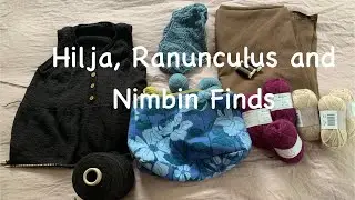 Ranunculus #4, Hilja Dress progress and yarn and fabric funds from Nimbin