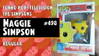Funko Pop Television: The Simpsons - Maggie Simpson - #498 // Just One Pop Showcase