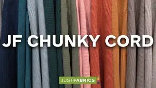 NEW JF Chunky Cord Fabric! | Just Fabrics