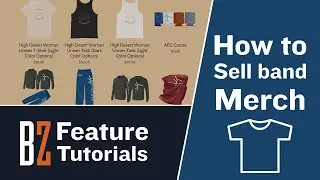 How to sell band merch online through your website