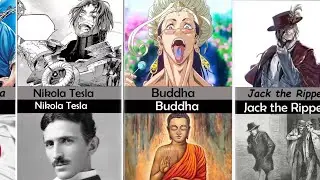 Real Life Figures in Record of Ragnarok