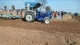 Farmtrac 60 की 1 हीरो  मे चाल देखा कितनी तेज है#Farmtrac 60 in 1 herow