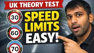 UK Driving Theory Test 2026 | Speed Limits Easy Trick 🚗