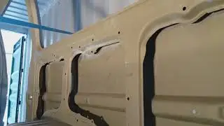 Excessive bondo from sand blasting error