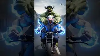 Hulk vs Iron Lion 😱 | Bhai ke liye badla 🔥 | Emotional Story | #aihulk  #viralvideo #aishorts #hulk