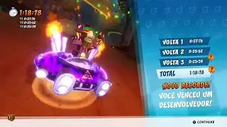 Crash Team Racing Nitro-Fueled - All Beenox Developer Time Trials