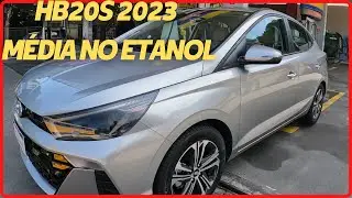 M&eacute;dia de consumo no etanol do HB20S Platinum Plus 2023. Como ficou?