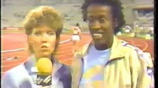 1986 Goodwill Games   Heptathlon   Jackie Joyner WR 7148