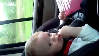 Max putting on chapstix :)