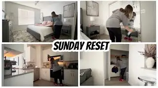 SUNDAY RESET | CLEAN WITH ME | LAUNDRY