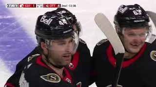 2/25/21  Erik Brannstrom Scores FROM OUTSIDE THE BLUELINE On David Rittich