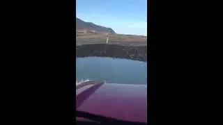 Nano4 CarGlass Mountain travel in Iceland.
