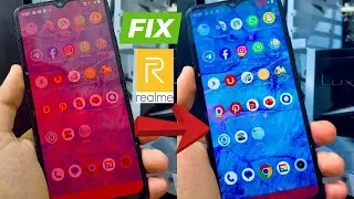 Screen Color Display Settings || Realme Screen Flickering Problem