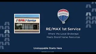 Follow the Sign to RE/MAX 1st Service