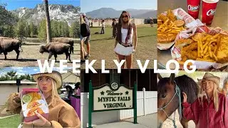 WEEKLY VLOG: STAGECOACH, Mystic Falls & Jackson Hole