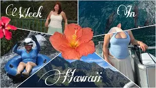 Week in Kauai Hawaii: boat tour, mountain tubing, hike, and dolphins 