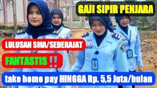 Rp.5,5juta per bulan‼️ Berikut Besaran Gaji Pokok PNS Sipir Penjara Lulusan SMA/Sederajat!!