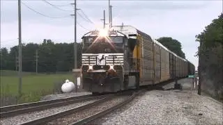 NS 9927 West, at CP Mode, East of Montpelier, Ohio, 06.07.13