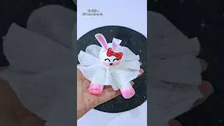 DIY tissue paper doll 🤧 😍💃🏻