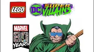 LEGO DC Super-Villains Marvel 80th Mole Man Custom Character