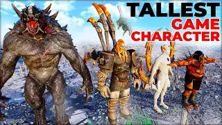 Game Character Comparison - Tallest Game Character