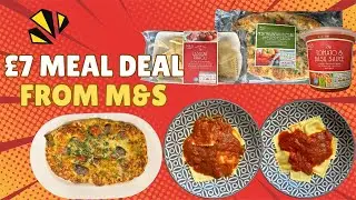M & S £7 Meal Deal | So Tasty Ravioli, Sauce and Focaccia