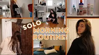 WEEKEND SOLO MORNING ROUTINE OF A PREGNANT MOM WITH A TODDLER SATURDAY MORNING ROUTINE WITH TODDLER