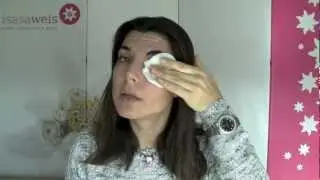 Desmaquillante de ojos casero para piel sensible 100% natural