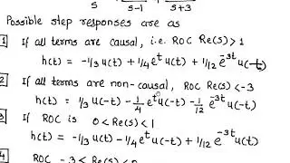 Laplace Transform for differntial equation and step response