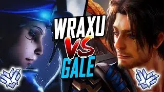 RANK #1 HANZO WRAXU VS GALE SUPPORT ANA! [ OVERWATCH SEASON 6 TOP 500 ]