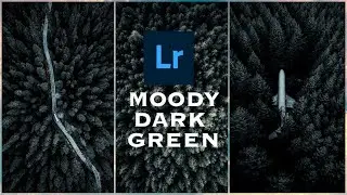 How To Edit Moody Dark Green -  Lightroom Mobile Tutorial || Rishabh Photography