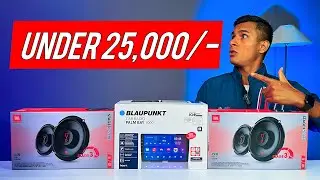 STEREO & SPEAKER COMBO FOR CAR | Under 25,000 | Stereo & Speaker Combination | JBL Blaupunkt, Sansui